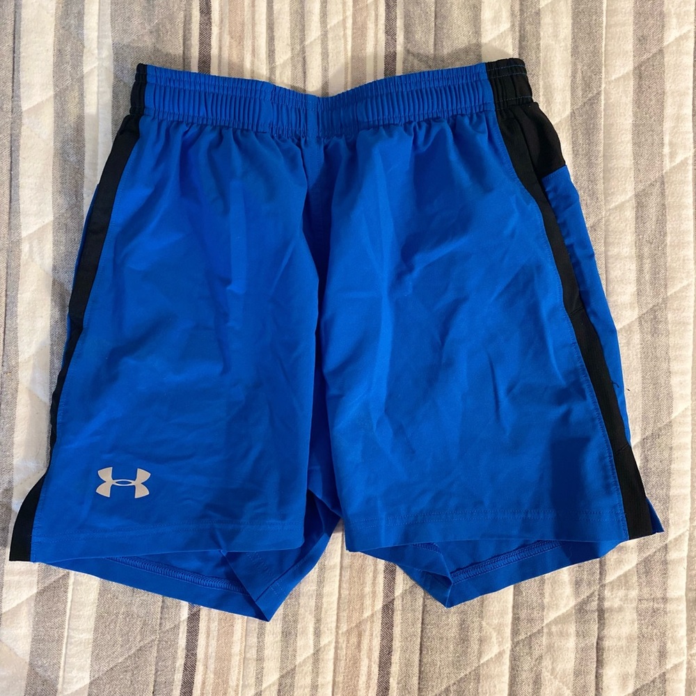 Men’s Blue Athletic Under Armor Shorts